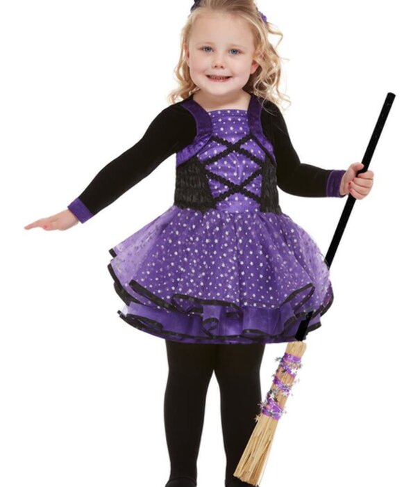 Toddler Witch Purple