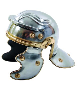 Romeinse helm metaal Roman helmet Denix