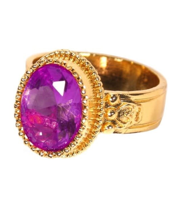 Luxury ring Saint purple size 24 mm