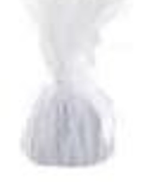 balloon weight white metallic