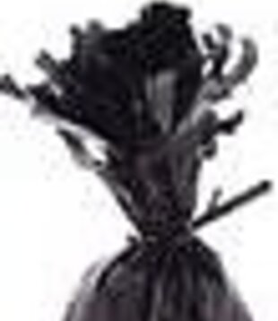 balloon weight metallic black