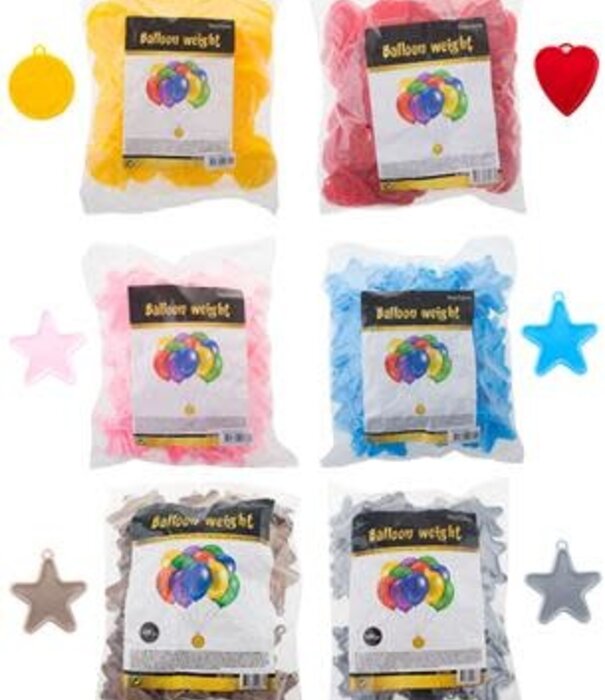 ballongewichtjes 100st blauw