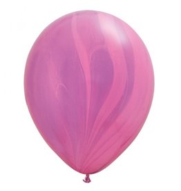 ballonnen rond pink agate 2st