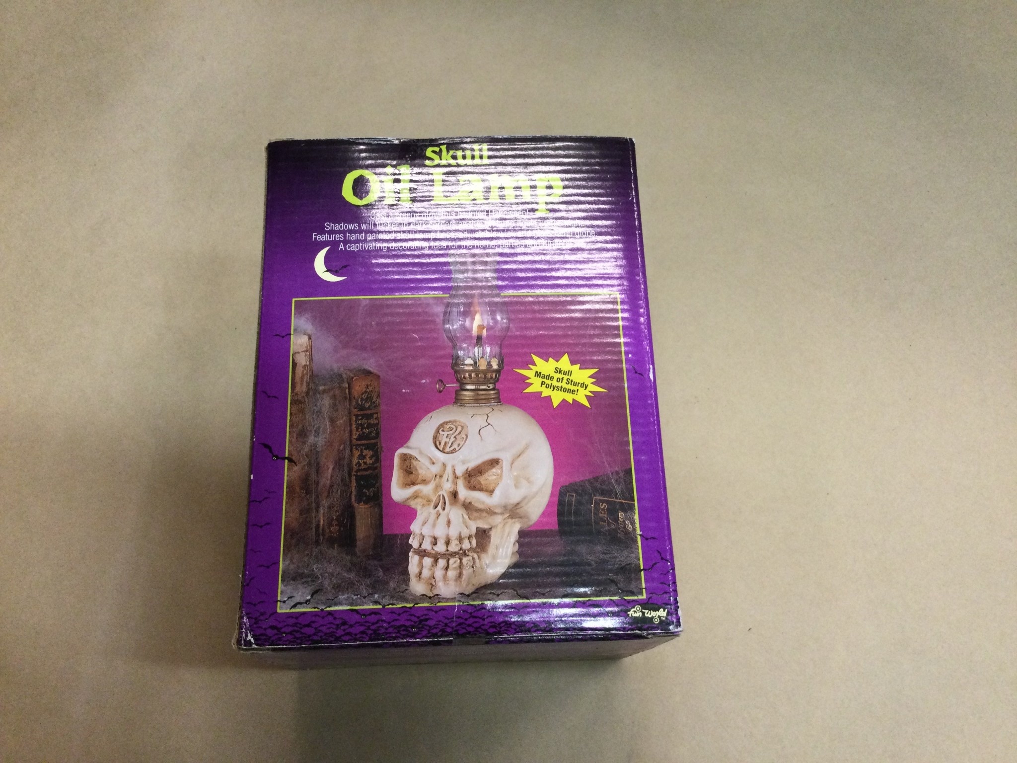 Skull Oil Lamp Huis Baeyens