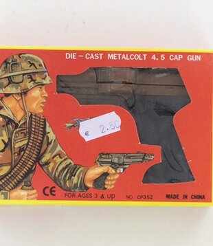 cap gun 8 shots Pistol Defender