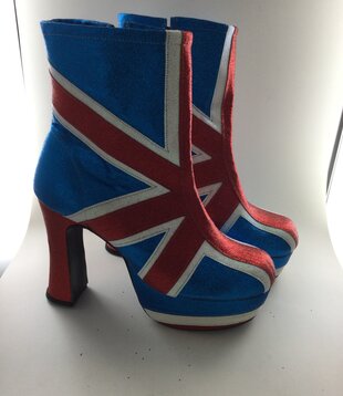 Botte Lisa union jack taille 35/36