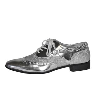 chaussures argentées taille 40/41