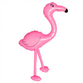 flamant rose gonflable