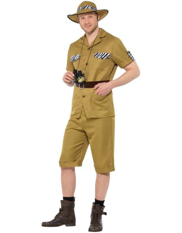 safari man costume M