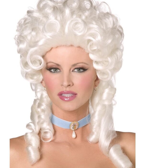 baroque wig white