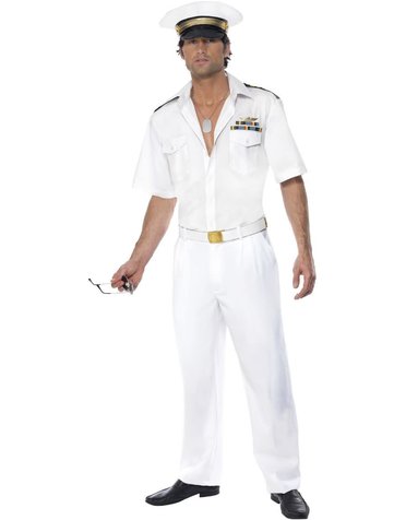 Top Gun Captain Costume medium