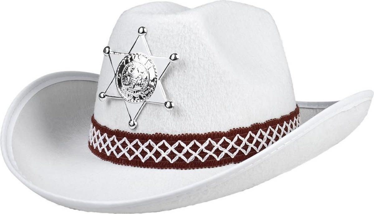 Vrouw Het eens zijn met altijd sheriff hoed kind - Huis Baeyens