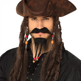 pirate mustache + beard