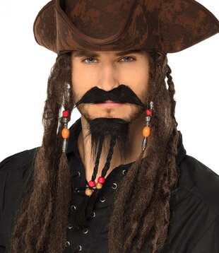 pirate mustache + beard