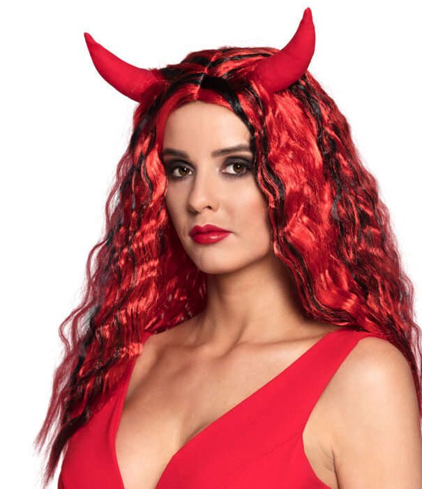 wig she devil red