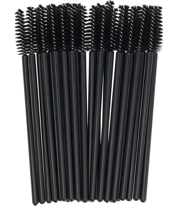 Brosses à mascara jetables (25 pièces)