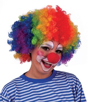 Clown pruik
