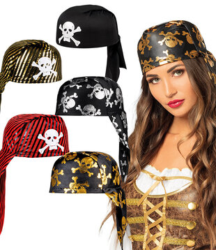 assortiment de chapeaux de pirate (1 pièce)