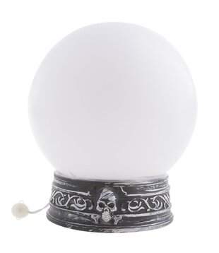 Sphère de verre avec lumière et son