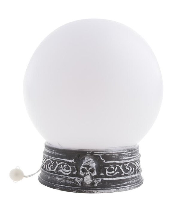 Sphère de verre avec lumière et son