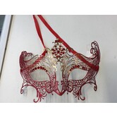 Colombina Contessa de metallo aro rosso