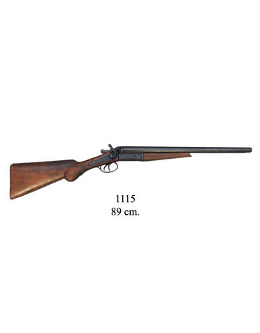 Denix Dubbelloop geweer Wyatt Earp 1881 Denix metaal & hout (89cm)