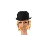 Schnurbart blond human hair (hand-knotted theater)