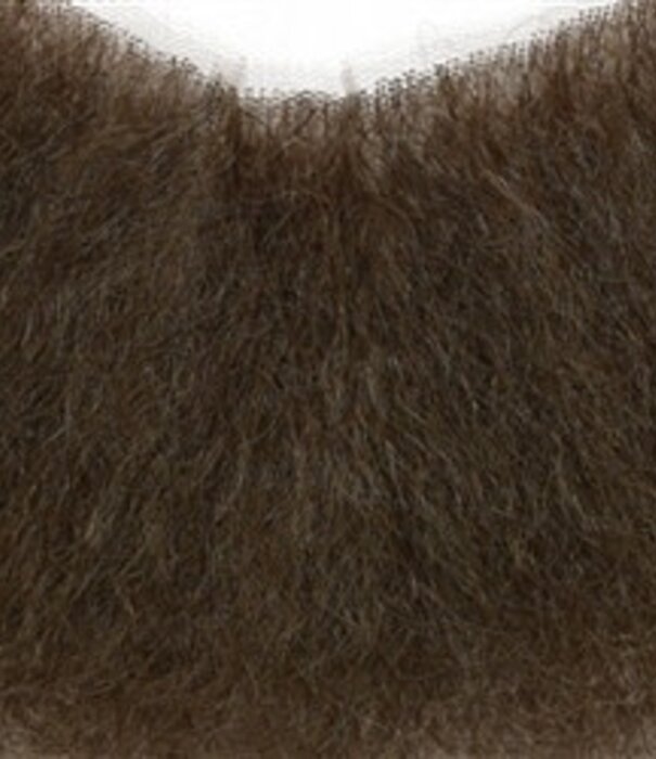 Handlebar mustache theatrical real human hair #8