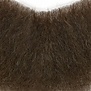 Handlebar moustache theatrical real human hair #8