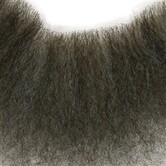 Handlebar moustache theatrical real human hair #52