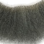 Military style moustache theatrical human hair #1B80
