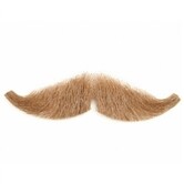 Military style moustache theatrical human hair #56