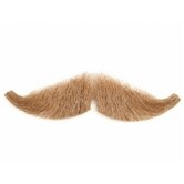 Military style moustache theatrical human hair #60