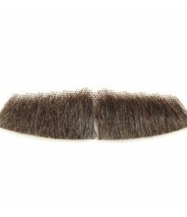 Magnum PI moustache theatrical human hair #1b80