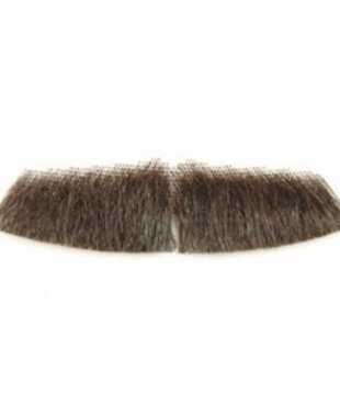Magnum PI moustache theatrical human hair kleur #60 (WIT)