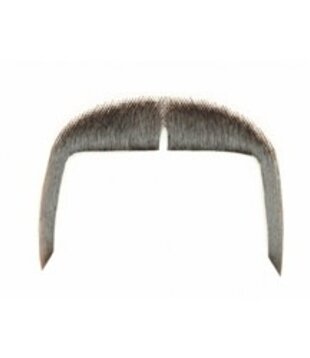 Dr Fu Manchu moustache real human hair #56