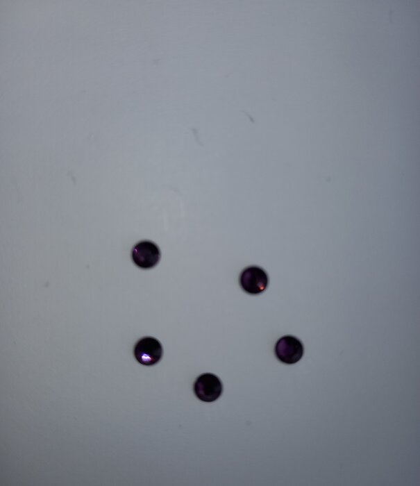 Real Swarovski ss16 Amethyst (par 5)