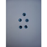 Véritable aigue-marine Swarovski ss30 (par5)