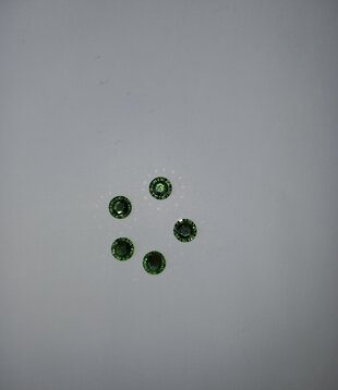 Real Swarovski ss30 peridot (per5)