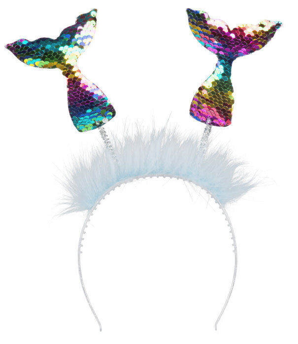 Tiara queues arc-en-ciel