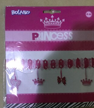 Princess garland 4 meters