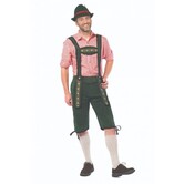 Green Johann Lederhosen 2XL Long