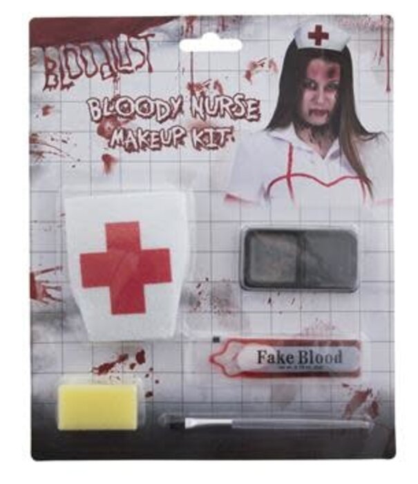 make-up set horror verpleegster