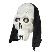masker met hoofddoek skelet