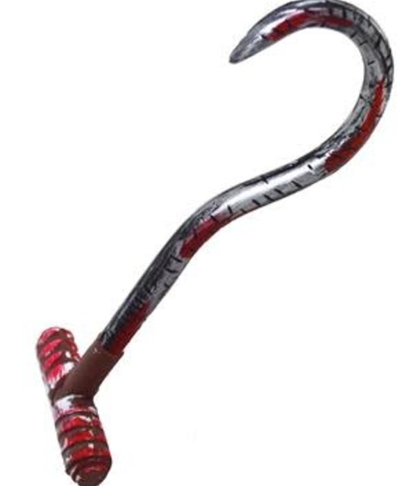 Piratehook with blood 33cm