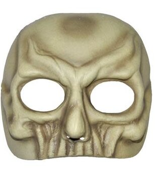 half mask skull