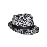 hat zebra pattern