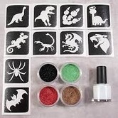 Set de dino étincelant