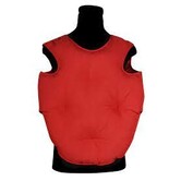 Kerstman buik, Rood (one size)