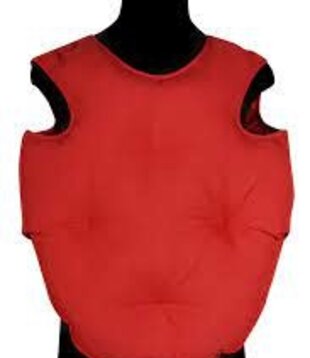 Santa's belly, Red (one size)